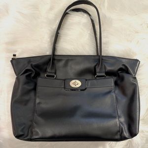 Kate Spade, Black Leather Bag